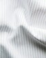 Eton Luxury Cotton Silk Pin Stripe Overhemd Wit-Blauw