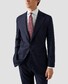 Eton Luxury Cotton Silk Pin Stripe Overhemd Wit-Blauw