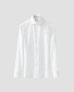 Eton Luxury Cotton Silk Pin Stripe Overhemd Wit-Blauw