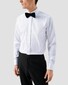 Eton Luxury Evening Dobby Subtle Geometric Texture French Cuffs Shirt White