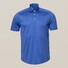 Eton Luxury Mercericed Poloshirt Mid Blue