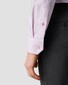 Eton Luxury Organic Supima Cotton Piqué Mother of Pearl Buttons Overhemd Roze