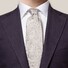 Eton Luxury Silk Paisley Tie Grey