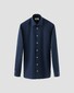 Eton Luxury Supima 120 Organic Cotton Twill Mother of Pearl Buttons Shirt Navy