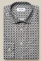 Eton Medallion Pattern Signature Twill Shirt Brown-Off White