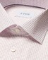 Eton Medallion Signature Twill Overhemd Roze