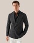 Eton Mélange Four Way Stretch Wide-Spread Collar Shirt Dark Navy