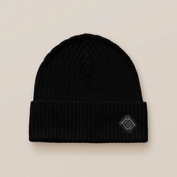 Eton Merino Beanie Muts Zwart