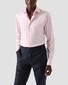 Eton Micro Check Cotton Tencel Overhemd Licht Roze