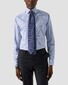 Eton Micro Check Cutaway Collar Shirt Light Purple