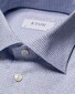 Eton Micro Check Cutaway Collar Shirt Light Purple