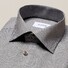 Eton Micro Check Cutaway Overhemd Grijs