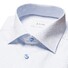 Eton Micro Check Signature Twill Shirt Light Blue