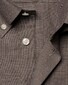 Eton Micro Dot Mélange Oxford Button Down Shirt Brown