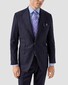 Eton Micro Houndstooth Fine Twill Cutaway Collar Overhemd Licht Blauw