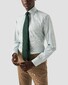 Eton Micro Houndstooth Organic Supima Cotton Mother of Pearl Buttons Shirt Mid Green