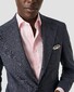 Eton Micro Houndstooth Organic Supima Cotton Mother of Pearl Buttons Shirt Pink