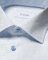 Eton Micro Pattern Signature Poplin Overhemd Licht Blauw