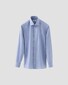 Eton Micro Stripe Signature Poplin Shirt Dark Evening Blue