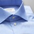 Eton Micro Tiger Poplin Shirt Deep Blue Melange