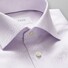 Eton Micro Weave Contrast Shirt Paars Melange