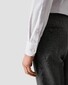 Eton Mini Check Cotton Tencel Subtle Stretch Overhemd Roze