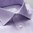 Eton Mini Diamond Weave Twill Overhemd Paars Melange