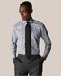Eton Mini Dot Pattern 4-Way Stretch Shirt Dark Navy