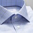 Eton Mini Duo Color Check Overhemd Diep Blauw