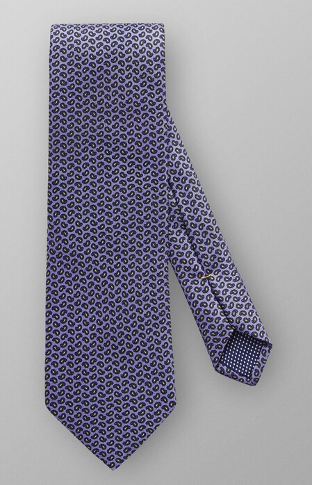 Eton Mini Paisley Das Tie Purple