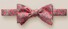 Eton Mini Paisley Self Tied Bow Tie Pastel Red