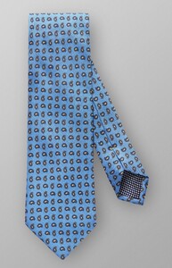 Eton Mini Paisley Tie Deep Blue Melange