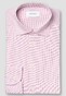 Eton Mini Pattern Four-Way Stretch Overhemd Roze