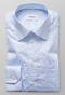 Eton Moderate Cutaway Stripe Overhemd Licht Blauw