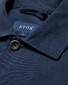 Eton Moleskin Organic Cotton Heavy Twill Overshirt Navy