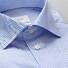 Eton Mouwlengte 7 Fijne Streep Overhemd Diep Blauw