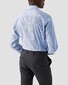 Eton Multi Bold Striped Cotton Tencel Overhemd Blauw