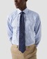 Eton Multi Bold Striped Cotton Tencel Shirt Blue