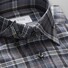 Eton Multi Checked Flannel Fine Twill Shirt Grey