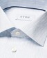 Eton Multi Striped Signature Twill Overhemd Licht Blauw