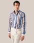 Eton Multicolor Multi Stripe Signature Twill Overhemd