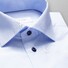 Eton Navy Button Shirt Light Blue