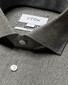 Eton New Zealand Super 120 Merino Wool Uni Overhemd Licht Grijs