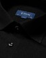 Eton Organic Cotton Filo di Scozia Piqué Shirt Black