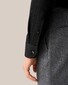Eton Organic Cotton Filo di Scozia Piqué Shirt Black