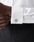 Eton Organic Cotton Signature Twill French Cuffs Overhemd Wit