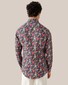 Eton Organic Linen Floral Pattern Shirt Multicolor