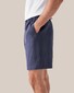 Eton Organic Linen Resort Shorts Elasticated Waistband Bermuda Navy