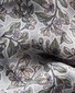 Eton Organic Linnen Hand Painted Zagara Flower Pattern Overhemd Lichtblauw-Multi