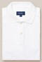 Eton Organic Supima Cotton Piqué Uni Color Poloshirt White